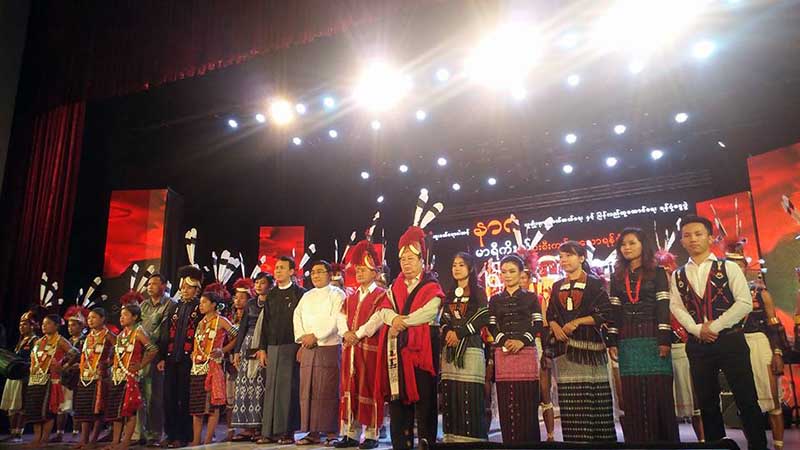 ကူးစက္ေရာဂါသင့္ နာဂလူမ်ဳိးမ်ားအတြက္ ရန္ပုံေငြ ရွာေဖြပြဲ (ဓာတ္ပုံ)