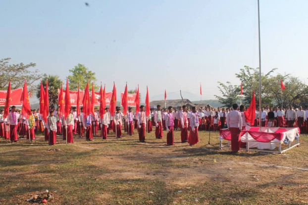 မြန္အမ်ဳိးသားေန႔ စစ္ေရးျပအခမ္းအနား တားျမစ္ပိတ္ပင္ခံရ