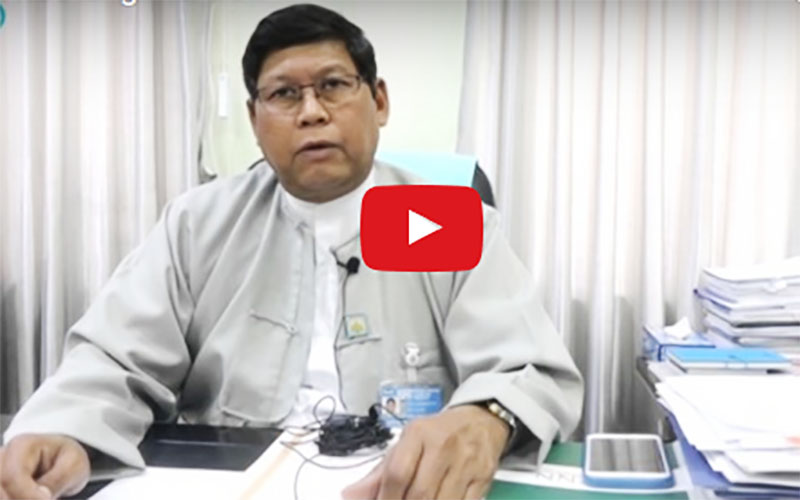 ရန္ကုန္ေလဆိပ္လံုၿခံဳေရး တိုးျမႇင့္ေဆာင္ရြက္ေန - ဒု-ညႊန္ၾကားေရးမႉးခ်ဳပ္ ဦးရဲထြဋ္ေအာင္ (႐ုပ္သံ)