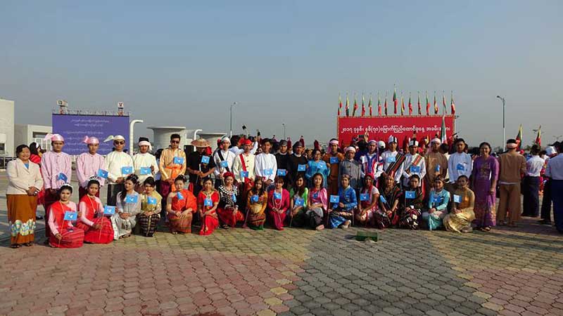 မႏၱေလးၿမိဳ႕ ျပည္ေထာင္စုေန႔ အခမ္းအနား