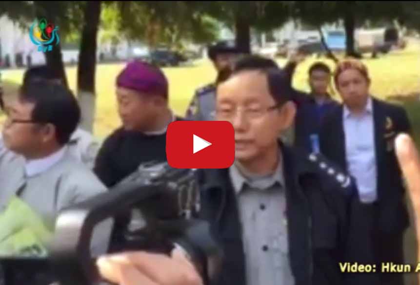 ကခ်င္အမ်ဳိးသားညီလာခံက်င္းပခြင့္ မျပဳသည့္အေပၚ ကခ်င္ျပည္နယ္ရဲတပ္ဖြဲ႔ ရဲမႉးႀကီး ျပန္လည္ေျဖရွင္း (႐ုပ္သံ)