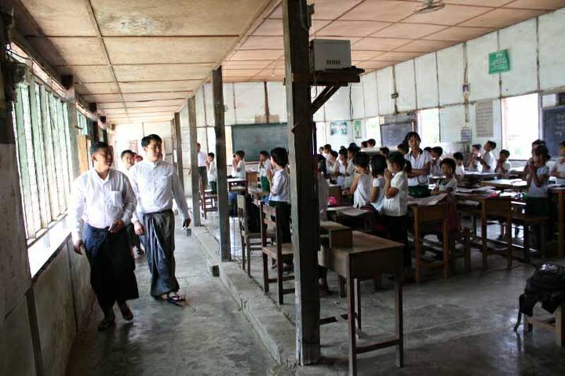 အဂၤပူအေျခခံပညာေက်ာင္းမ်ားကို တ႐ုတ္ႏိုင္ငံက အလႉရွင္မ်ား လႉဒါန္းမည္