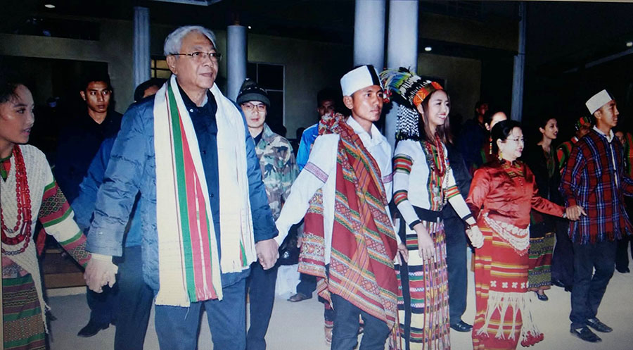 ၂၁ ရာစု ပင္လုံညီလာခံတြင္ ဝိုင္းဝန္းပါဝင္ရန္ ခ်င္းတိုင္းရင္းသားမ်ားကို သမၼတ တိုက္တြန္း