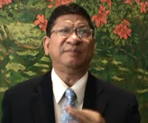 ျမန္မာအလုပ္သမား နိုင္ငံသားစိစစ္ေရး႐ုံးဖြင့္နုိင္ေရး အလုပ္သမား ဒု-၀န္ၾကီး ထုိင္းေရာက္