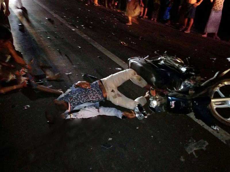 ၿမိတ္ၿမိဳ႕တြင္ ယာဥ္တိုက္မႈျဖစ္၊ ၃ ဦးေသ ၂ ဦးဒဏ္ရာရရွိ