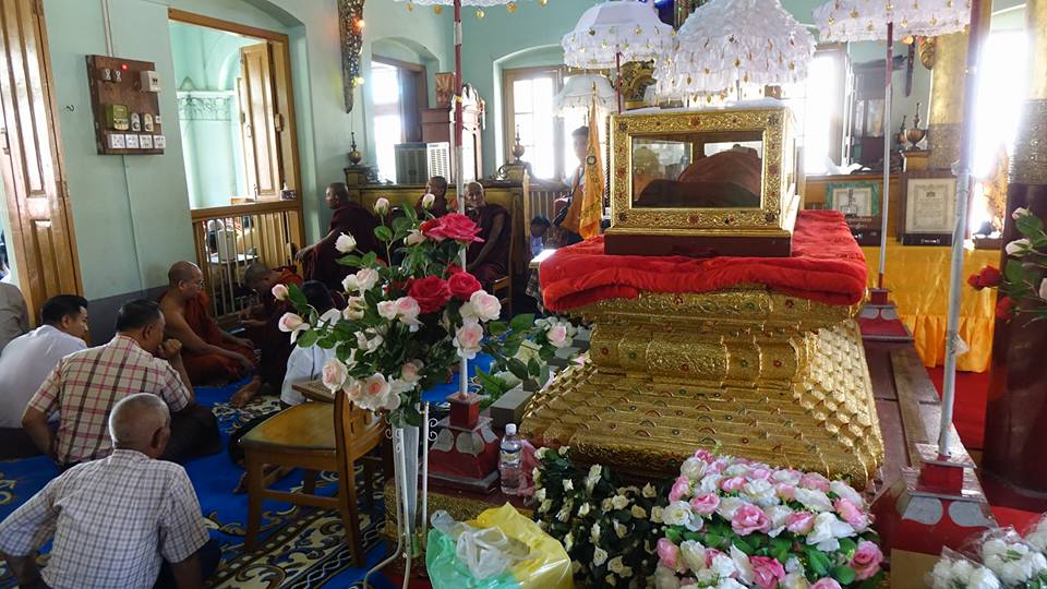 မစိုးရိမ္ေက်ာင္းတိုက္ မဟာနာယကဆရာေတာ္ ဘ၀နတ္ထံပ်ံလြန္ေတာ္မူ (ဓာတ္ပံု)