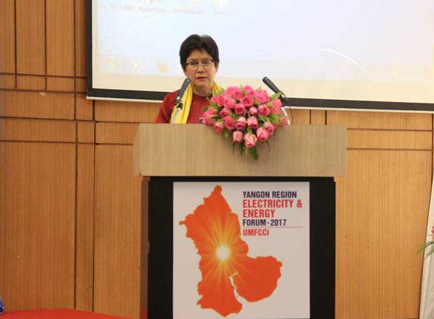 မီတာခတိုးေကာက္မည္ဟု ဝန္ႀကီးခ်ဳပ္က မေျပာခဲ့ေၾကာင္း လွ်ပ္စစ္ဝန္ႀကီးေဒၚနီလာေက်ာ္ ရွင္းလင္း