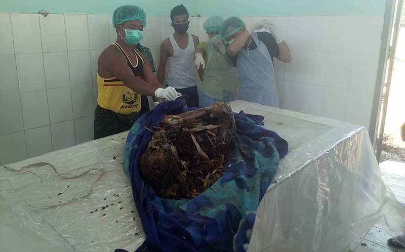 ပိုက္ဆံ ၁၅၀၀၀ မေပး၍ သမီးျဖစ္သူက အေမကို သတ္မႈျဖစ္ပြား