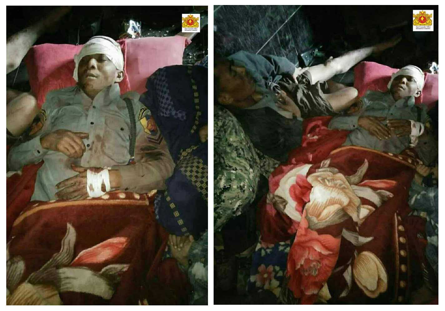 ကိုးကန္႔ယာဥ္ထိန္းရဲ ၅ ဦးေသဆံုး  ၄ ဦးအား ဓားစာခံအျဖစ္ ဖမ္းဆီးေခၚေဆာင္