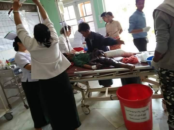 ကမၻာေက်ာ္ ဂုတ္ထိပ္တံတားေအာက္ မုိင္းေပါက္ကြဲ၊ ၃ ဦးဒဏ္ရာရ