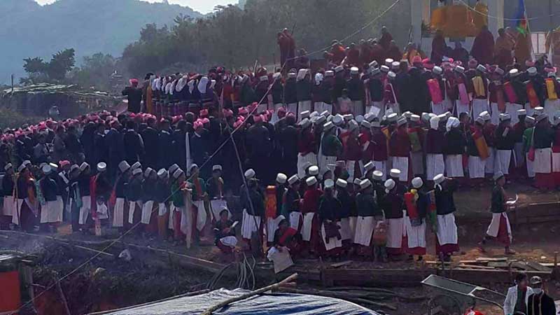 ပေလာင္ကိုယ္ပိုင္အုပ္ခ်ဳပ္ခြင့္ရေဒသတြင္ တိုင္းရင္းသားေပါင္းစံု ၿငိမ္းခ်မ္းေရးဆုေတာင္းပြဲျပဳလုပ္