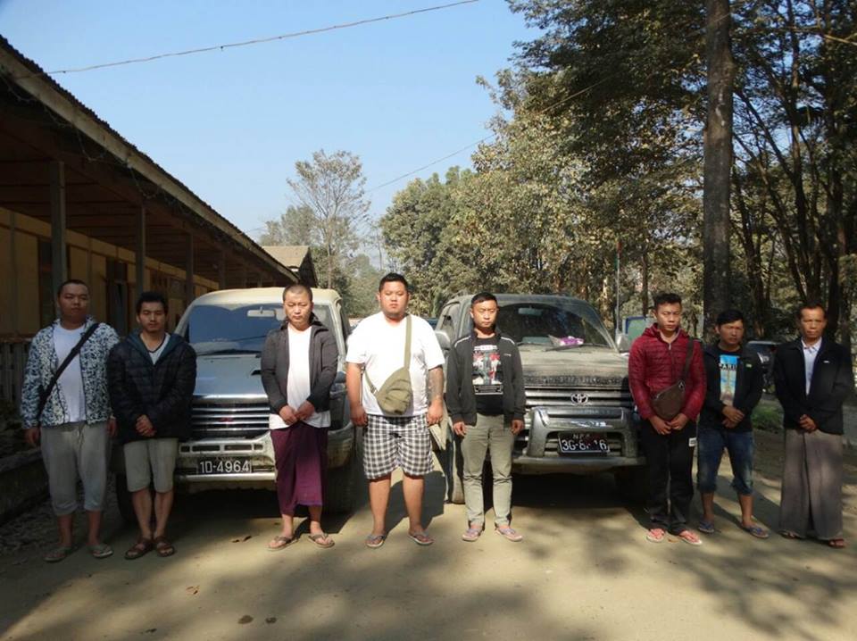 ဖားကန္႔တြင္ တရားမ၀င္ ၀င္လာသူ တ႐ုတ္ ၅ ဦး ဖမ္းမိ