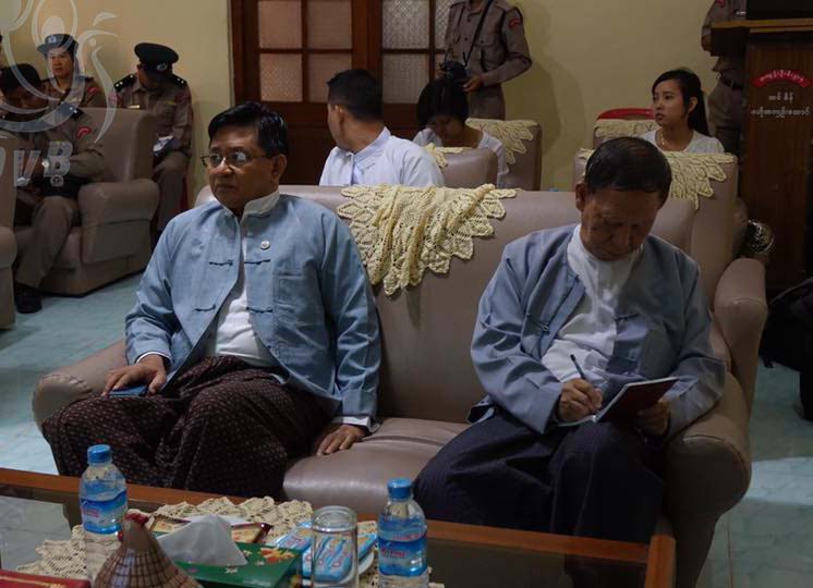 အင္းစိန္ေထာင္နွင့္ရဲစခန္းကို လူ႔အခြင့္အေရးေကာ္မရွင္၀င္ေရာက္စစ္ေဆး (ဓာတ္ပံု)