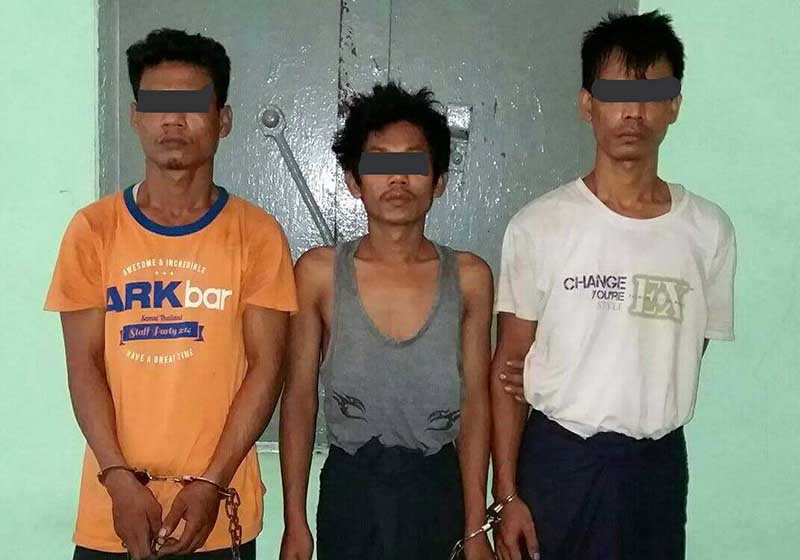 ၁၄ ႏွစ္အရြယ္ မိန္းကေလးငယ္အား အဓမၼျပဳက်င့္ခဲ့သူ ၃ ဦးကုိ ဖမ္းဆီး