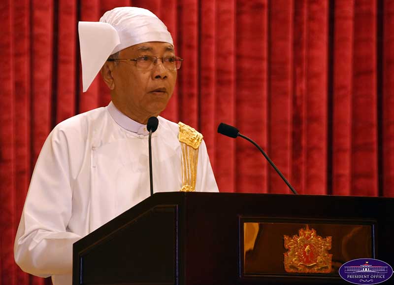 ပဋိပကၡမ်ားခ်ဳပ္ၿငိမ္းရန္ လက္တြဲေဆာင္ရြက္ရမည့္အခ်ိန္ေရာက္ၿပီဟု သမၼတေျပာ