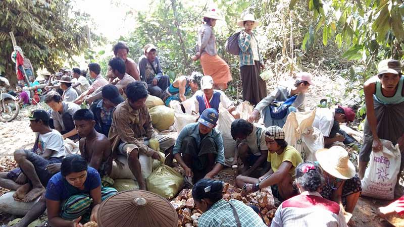 ေရႊဆက္မတူးရန္ တားျမစ္ထားေသာ္လည္း ဆက္လက္တူးေဖာ္ေန