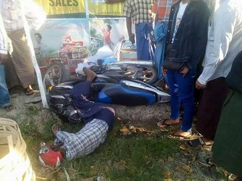 ဆုိင္ကယ္သမား ေသနတ္က်ည္ဆန္ထိမွန္ေသဆုံးမႈ တရားခံဖမ္းမိေရး စုံစမ္းေနဟု ရဲေျပာ