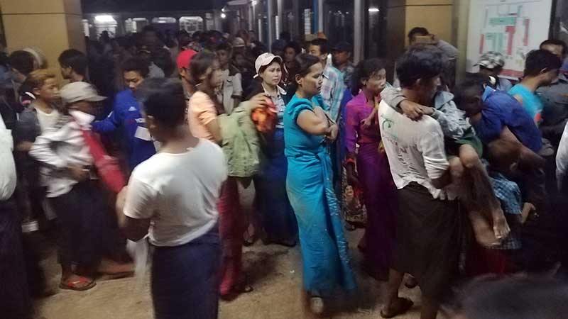 အစာအဆိပ္သင့္မႈေၾကာင့္ လူ ၄၀၀ ခန္႔ ေျမာင္းျမေဆး႐ုံတြင္ ေဆးကုသမႈခံယူခဲ့ရ