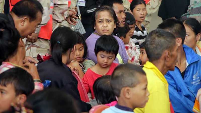 စစ္ေရွာင္ျမန္မာဒုကၡသည္ ၇ ေသာင္းခန္႔ ေနရပ္ျပန္ရန္ ထိုင္းအစိုးရပန္ၾကား