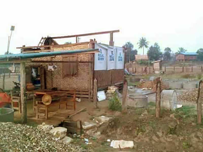 ကသာခ႐ိုင္အတြင္း ေလျပင္းတိုက္ခတ္မႈေၾကာင့္ ေနအိမ္မ်ား ပ်က္စီး