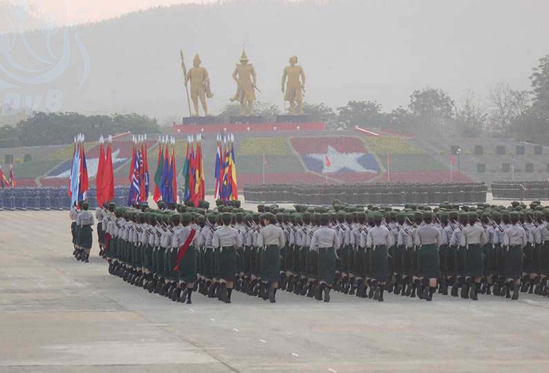 ၇၂ ႏွစ္ေျမာက္ တပ္မေတာ္ေန႔ စစ္ေရးျပ အခမ္းအနား (ဓာတ္ပံု)