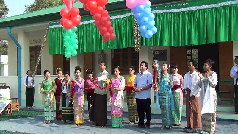 ငလ်င္ဒဏ္ခံႏိုင္သည့္ အဆင့္ျမင့္ေက်ာင္းေဆာင္မ်ား ဂ်ပန္ေဆာက္လုပ္လႉဒါန္း