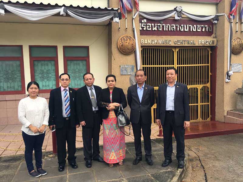 လိပ္ကၽြန္းလူသတ္မႈ အယူခံတင္ေရး ျမန္မာအစိုးရကိုယ္စားလွယ္ႏွင့္ ထိုင္းေရွ႕ေနမ်ား ေဆြးေႏြး