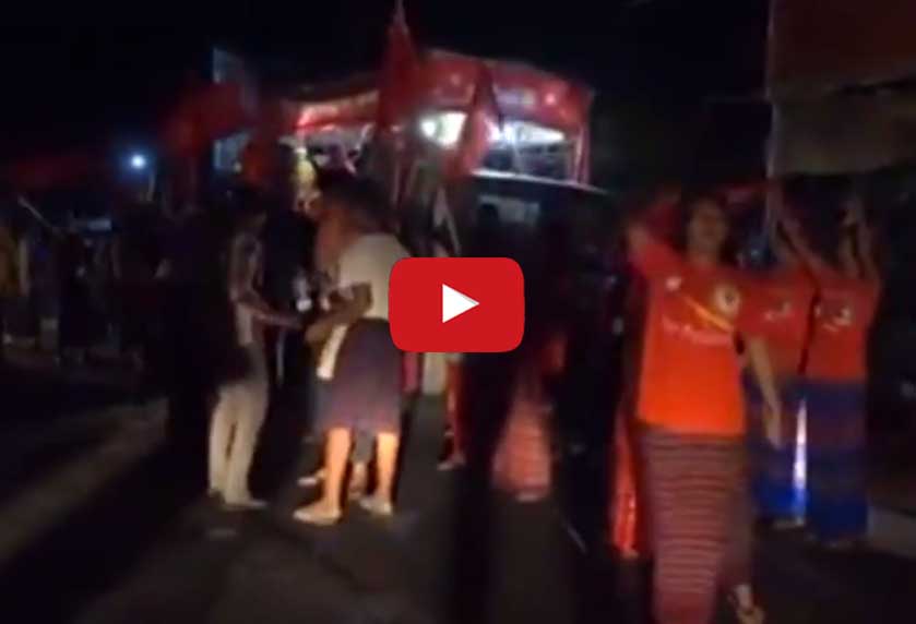 ေကာ့မႉး ၾကားျဖတ္ေရြးေကာက္ပြဲမဲဆြယ္စည္း႐ုံးမႈ ေနာက္ဆံုးေန႔ အၿပိဳင္အဆိုင္ ျပဳလုပ္ (႐ုပ္သံ)