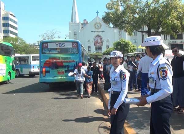 ၂၀၁၇ ခုႏွစ္ သႀကၤန္ပြဲေတာ္ကို ယာဥ္ထိန္းရဲအင္အား တိုးျမႇင့္ေဆာင္ရြက္မည္