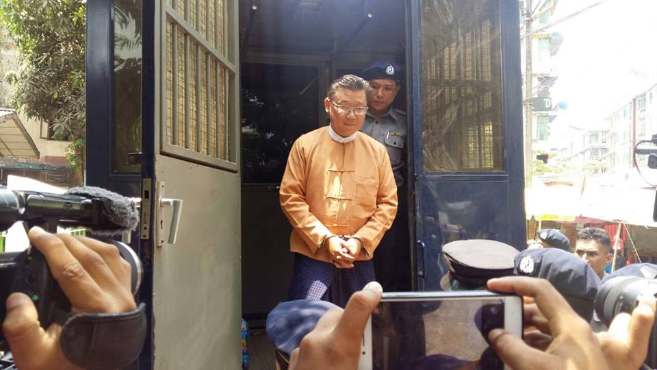 ပုဒ္မ ၆၆ ဃႏွင့္ တရားစြဲခံထားရသည့္ ဦးမ်ဳိးရန္ေနာင္သိန္းကို မနက္ျဖန္ ျပန္လႊတ္မည္