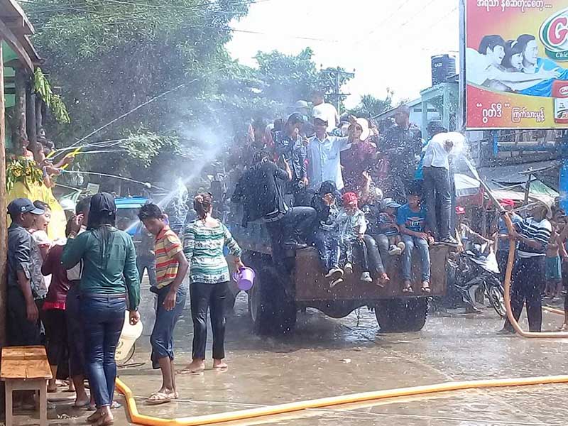 ေမာင္ေတာၿမိဳ႕ သႀကၤန္ပြဲေတာ္ တတိယေန႔ ျမင္ကြင္းမ်ား