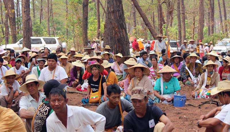 ရြာသားမ်ားဆႏၵျပ၍ မိုင္းကိုင္ေက်ာက္မီးေသြးတူးေဖာ္မႈ ရပ္ဆိုင္းမည္ဟု ကုမၸဏီက ကတိေပး
