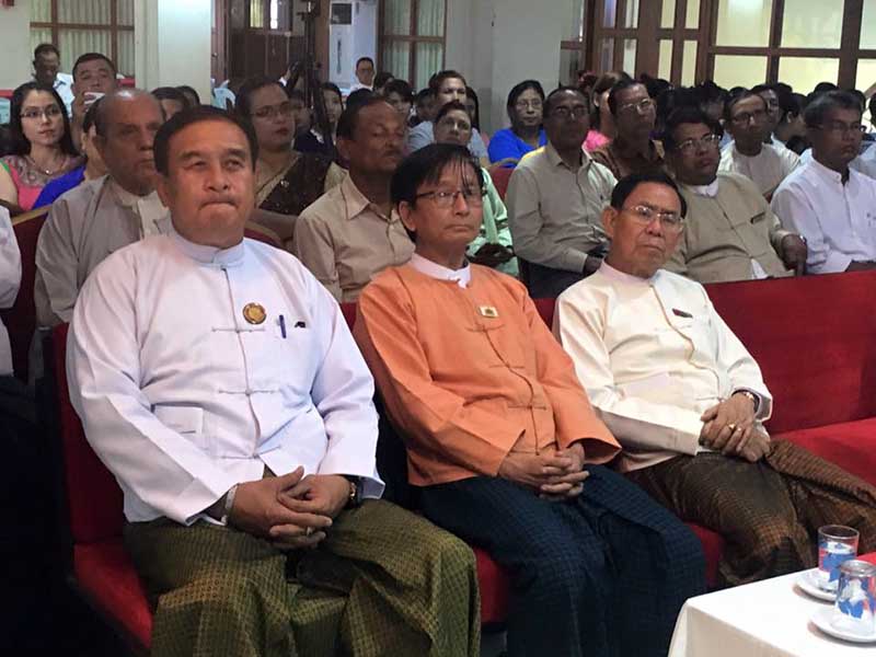 ရန္ကုန္တြင္ ဘာသာေပါင္းစုံ ၿငိမ္းခ်မ္းေရးဆုေတာင္းပြဲ ျပဳလုပ္