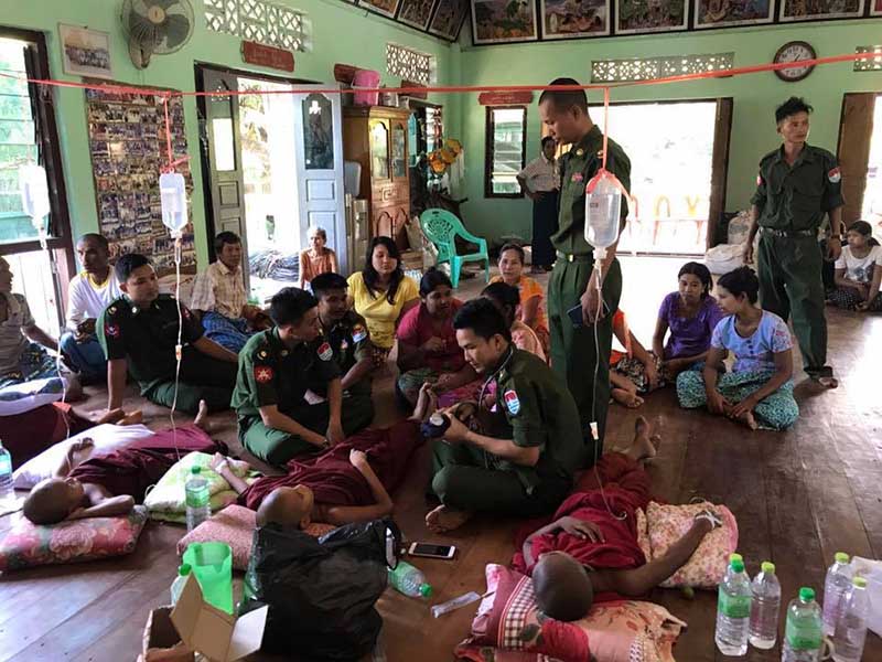တနသၤာရီၿမိဳ႕တြင္ လူ ၃၀ ေက်ာ္ အစာဆိပ္သင့္