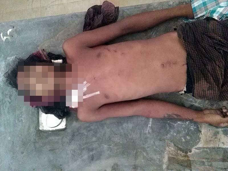 ေရလုပ္သားအခ်င္းခ်င္း စကားမ်ားရန္ျဖစ္ ရဲတင္းျဖင့္ခုတ္၊ ၁ ဦးေသဆံုး