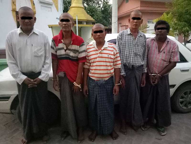ကေလးၿမိဳ႕တြင္ ဘာသာေရး အေယာင္ေဆာင္ လိမ္လည္သူ ၅ ဦးကို ဖမ္းဆီး