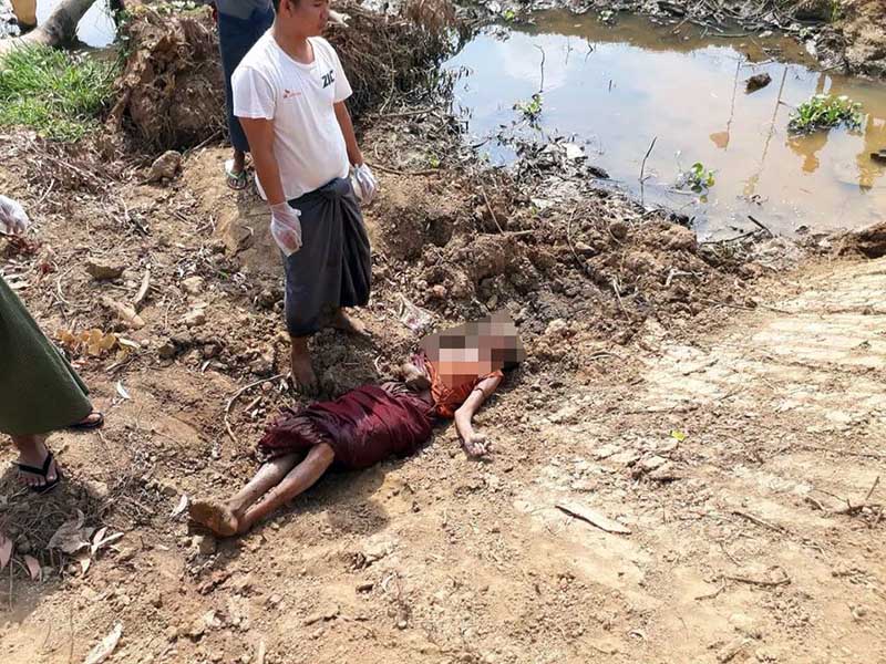 ရန္ကုန္-ျပည္ကားလမ္းေဘး ေရေျမာင္းတြင္ ဘုန္းႀကီးတပါး ပ်ံလြန္ေတာ္မူ