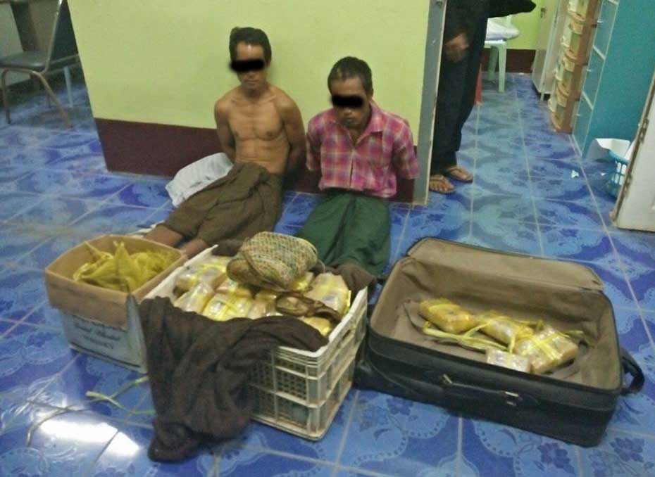 က်ပ္သိန္း ၃၇၀၀ ေက်ာ္တန္ဖိုးရွိ မူးယစ္ေဆးမ်ား တာခ်ီလိတ္တြင္ ဖမ္းမိ
