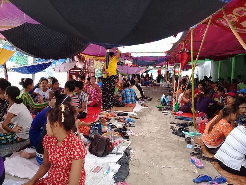 လႈိင္သာယာ Join-Profit စက္႐ံု အလုပ္ရွင္ႏွင့္အလုပ္သမား ညႇိႏႈိင္းမႈ အဆင္ေျပ