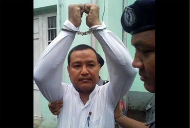 ရခိုင္လူငယ္အဖြဲ႔ေခါင္းေဆာင္ တဦးကို ႏိုင္ငံေတာ္အၾကည္ညဳိပ်က္ေစမႈျဖင့္ဖမ္းဆီး