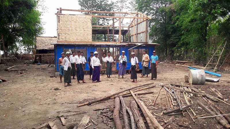 ဇီးကုန္းတြင္ ေလျပင္းတိုက္ခတ္မႈေၾကာင့္ ေနအိမ္ႏွင့္ အေဆာက္အအံုမ်ား ပ်က္စီးဆံုး႐ံႈး