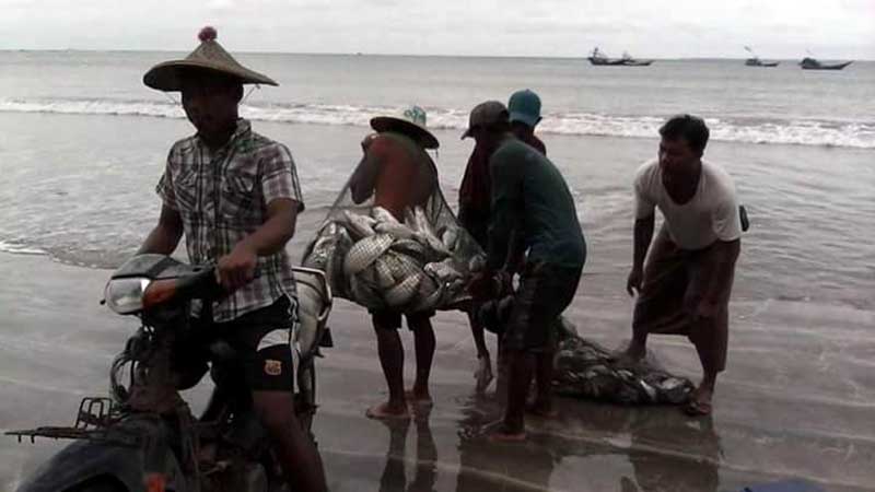 သဘာဝပတ္ဝန္းက်င္ ပ်က္စီးသည့္ ငါးဖမ္းနည္းမ်ားေၾကာင့္ ေဒသခံေရလုပ္ငန္းရွင္မ်ား အခက္ေတြ႔