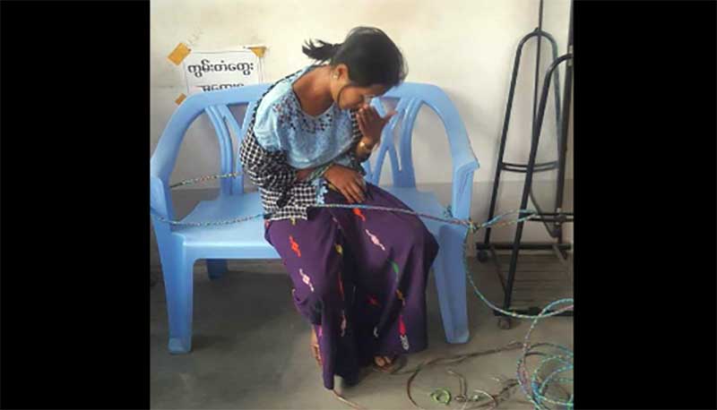 ေတာင္ငူတြင္ ေရႊဆိုင္မွ ဆြဲႀကိဳးမ်ား လုယူထြက္ေျပးသည့္ အမ်ဳိးသမီးကုိ ဖမ္းဆီး
