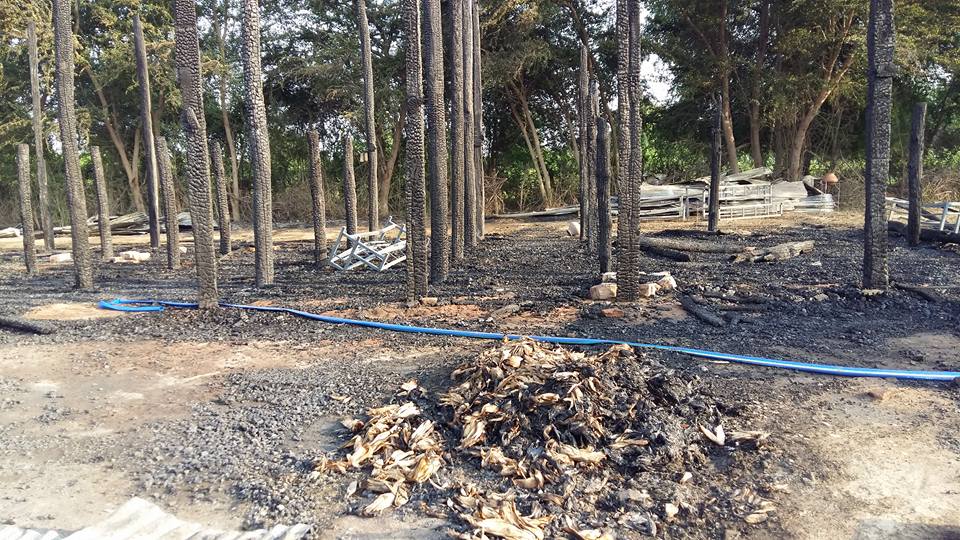 ျမင္းၿခံတြင္ စာသင္ေက်ာင္းေဆာင္ ၃ ေဆာင္ မီးေလာင္မႈ ျဖစ္ပြား