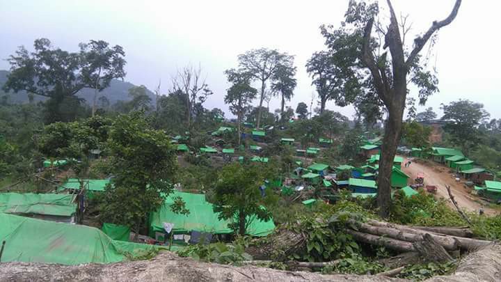 ကခ်င္ျပည္နယ္၊ တႏိုင္းေဒသေမွာ္မ်ားမွ လူမ်ားတိမ္းေရွာင္ေနဆဲ
