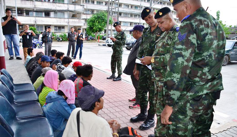ထိုင္းေတာင္ပိုင္းတြင္ လူကုန္ကူးခံရေသာ ျမန္မာ ၁၇ ဦး ဖမ္းမိ