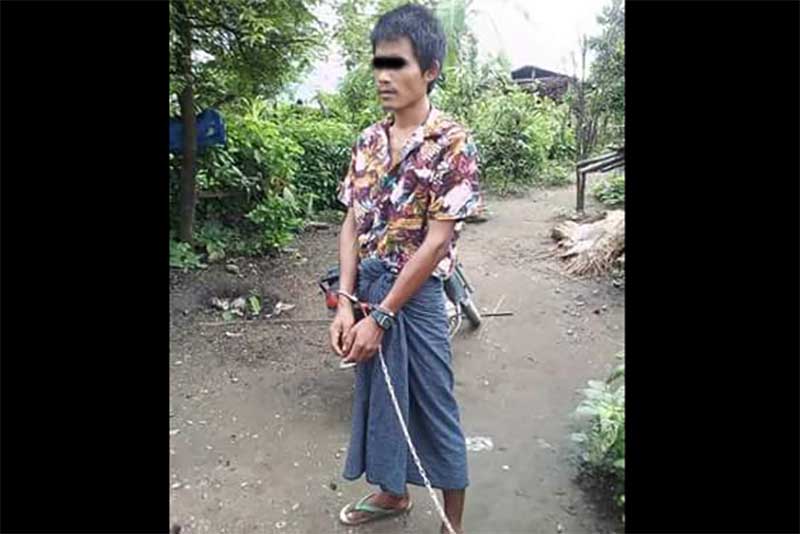 ရာဇၿဂိဳဟ္တြင္ ႏြားခုိးေရာင္းခ်သူအား မူးယစ္ေဆး၀ါးႏွင့္အတူ ဖမ္းမိ