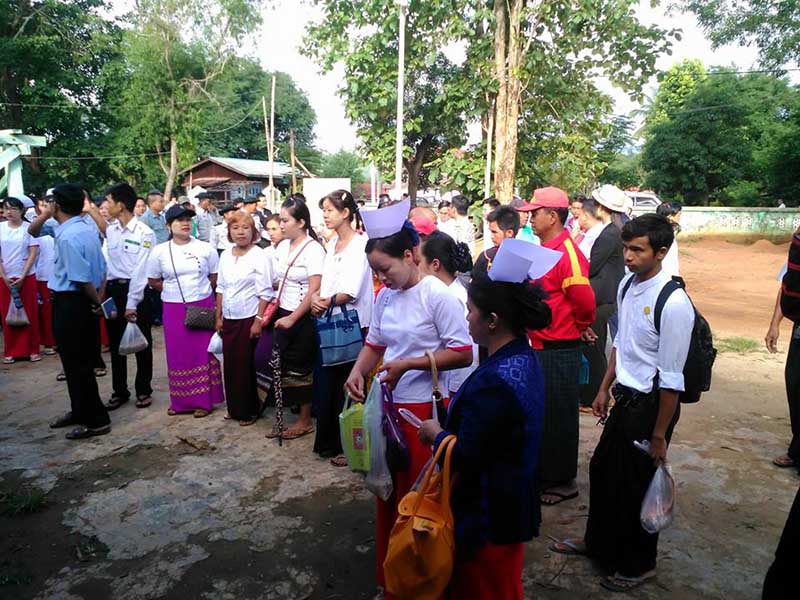 မုိင္းတုံၿမိဳ႕နယ္တြင္ ေသြးလြန္တုပ္ေကြးေရာဂါမျဖစ္ပြားေရး အသိပညာေပးမႈမ်ား ျပဳလုပ္