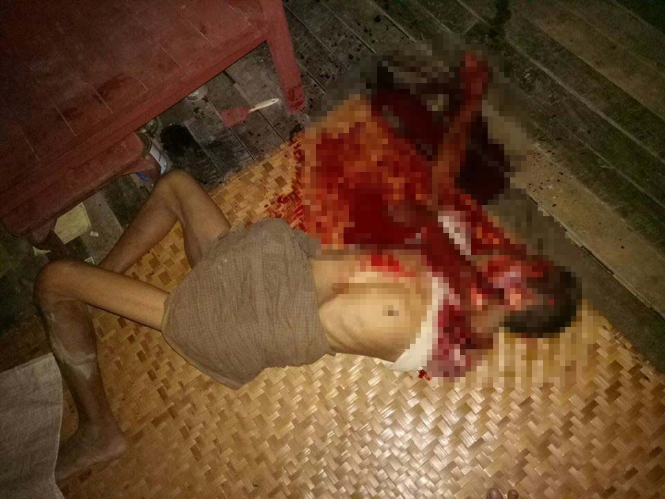 အိမ္နီးခ်င္းႏွင့္ စကားမ်ားရာမွ အသက္ ၇၂ အရြယ္အဖိုးအိုတဦး အသတ္ခံရ