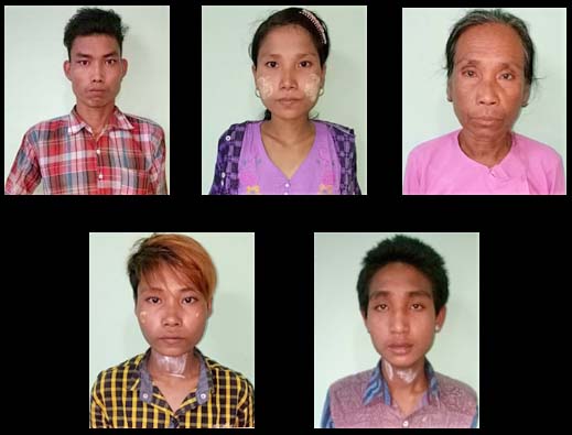 ေပါက္ေတာတြင္ ၁ ေသာင္းတန္ေငြစကၠဴအတု သုံးစြဲသူ ၅ ဦးကို ဖမ္းဆီး